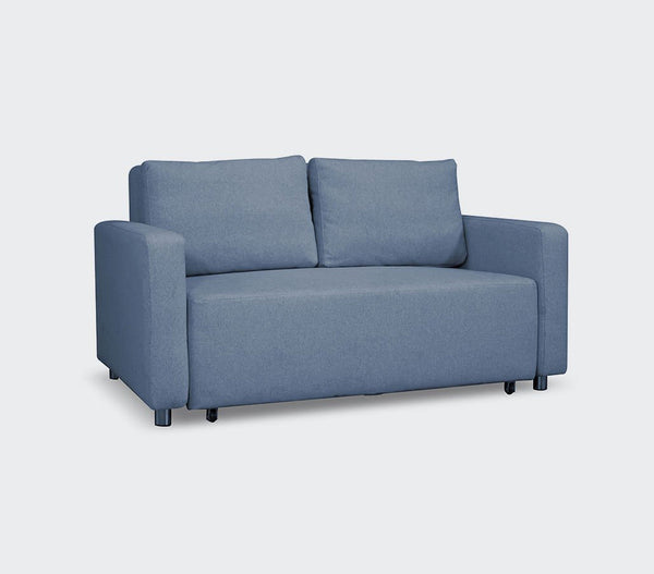 loveseat sofabed - blue