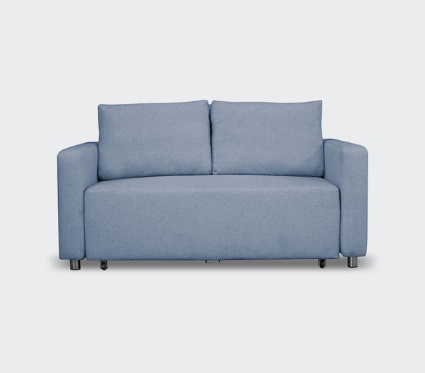 loveseat sofabed - blue front