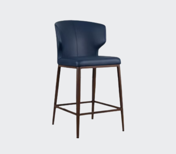 Cabo Stool With Metal Base