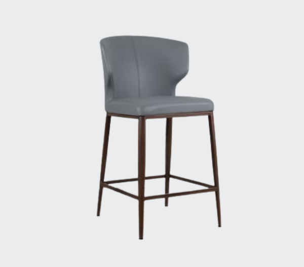 Cabo Stool With Metal Base