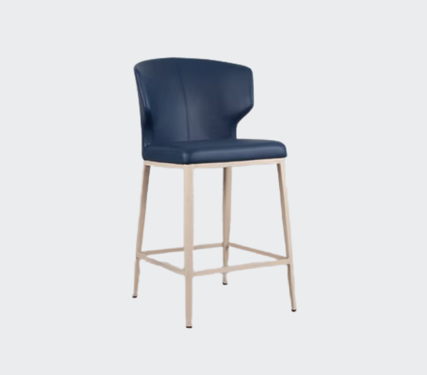 Cabo Stool With Metal Base