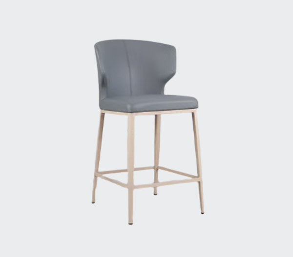 Cabo Stool With Metal Base