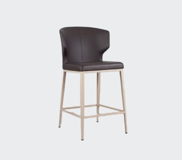 Cabo Stool With Metal Base