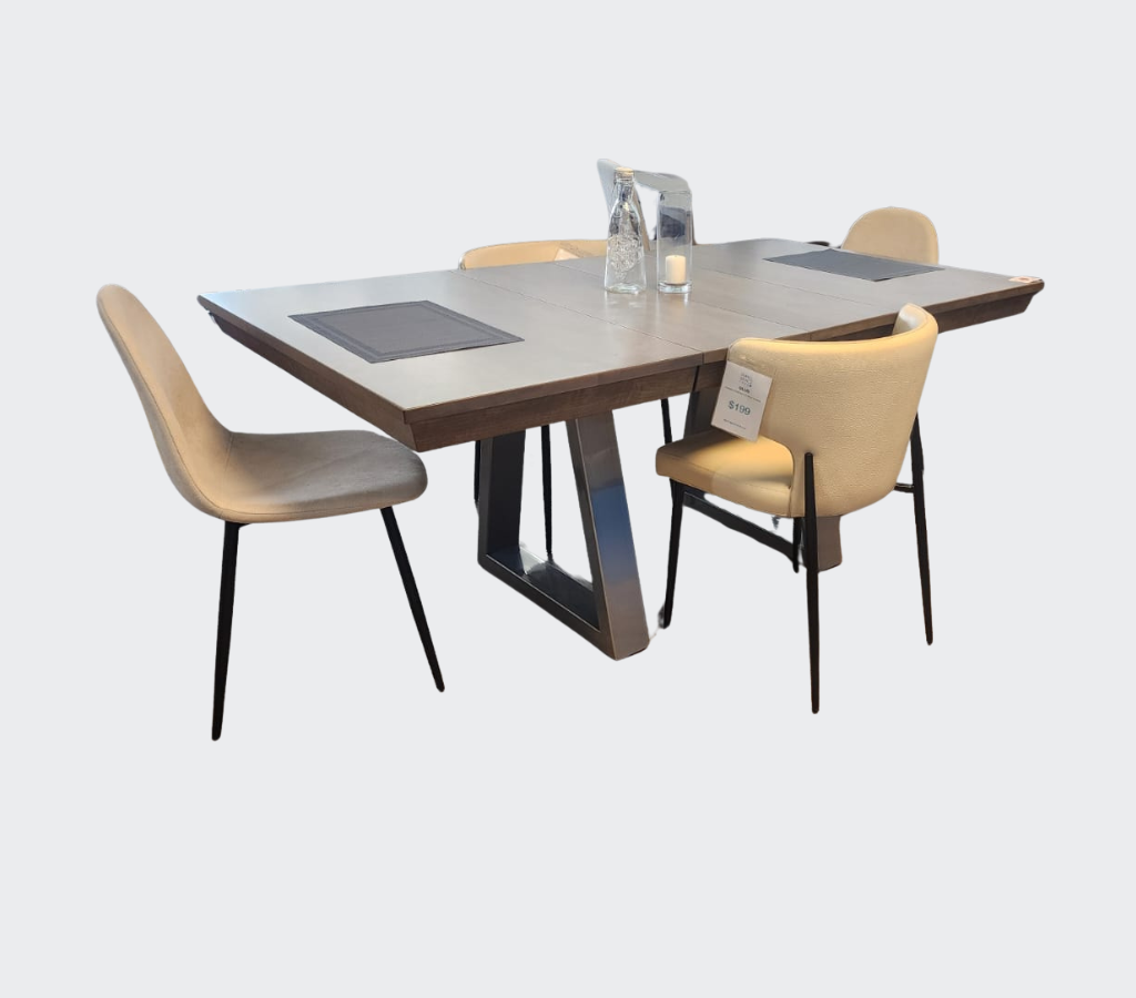 BELMONT EXPANDABLE DINING TABLE FLOOR MODEL