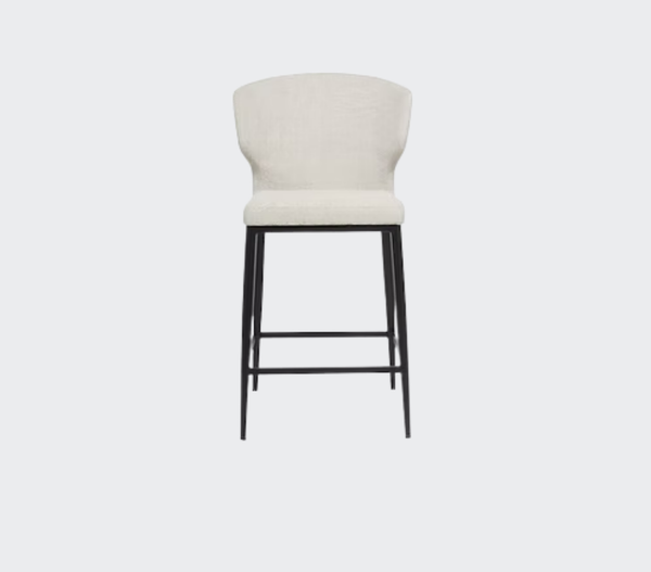 Cabo Stool With Metal Base