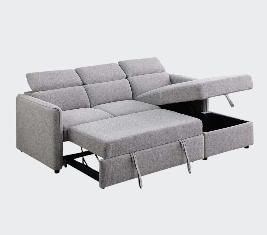 RENIER SECTIONAL SLEEPER -RHF CHAISE
