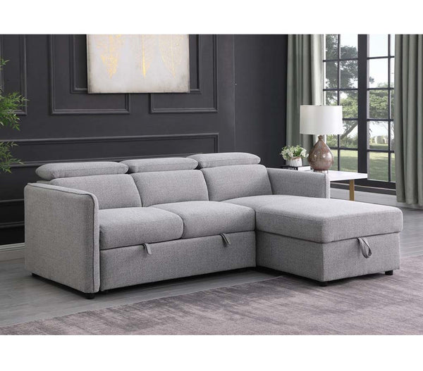 RENIER SECTIONAL SLEEPER -RHF CHAISE