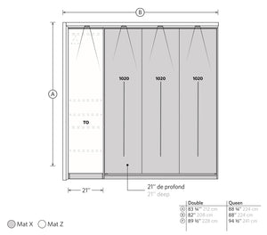 LOFT PLUS MURPHY BED