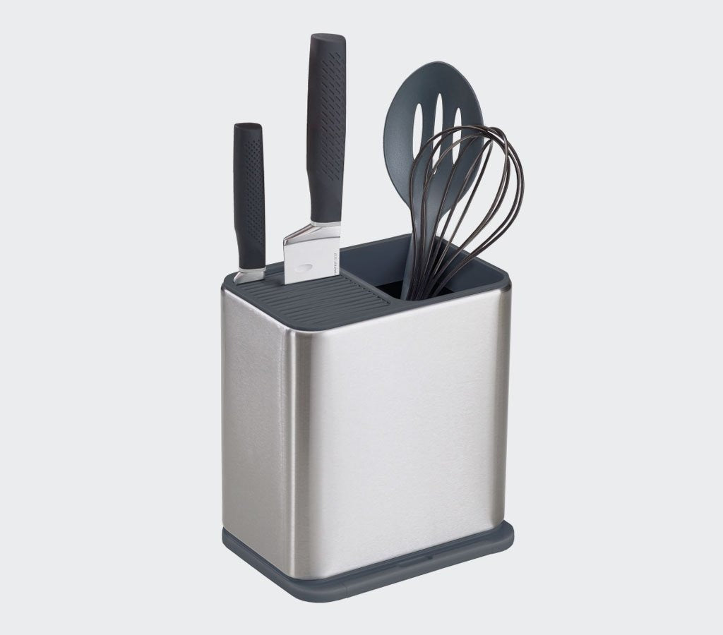 Surface™ Stainless-Steel Utensil Holder | Small Space Plus