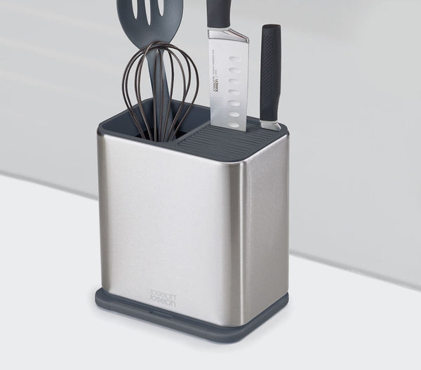 Surface™ Stainless-Steel Utensil Holder | Small Space Plus