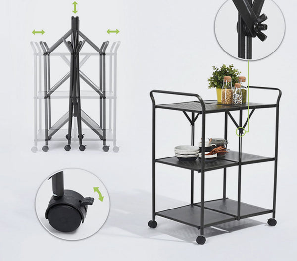 Elias Collapsible Storage Trolley | Small Space Plus