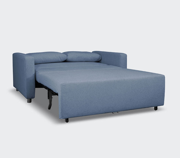 loveseat sofabed - blue bed 