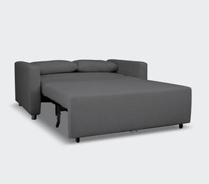 loveseat sofa bed - grey bed