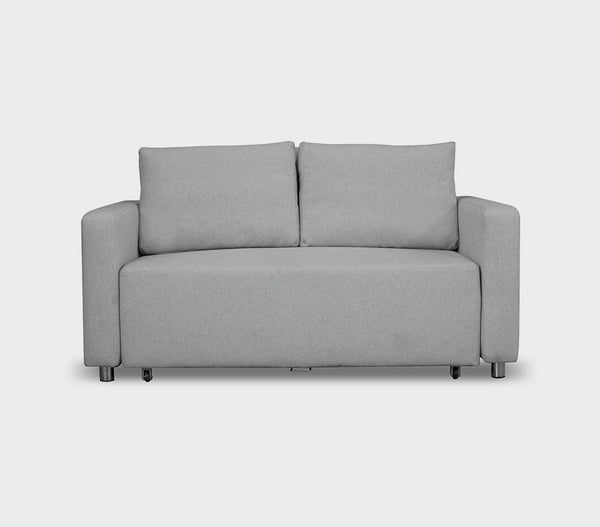 loveseat sofa bed with storage - front