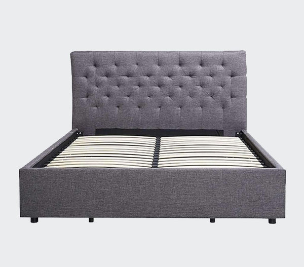 Storage bed front